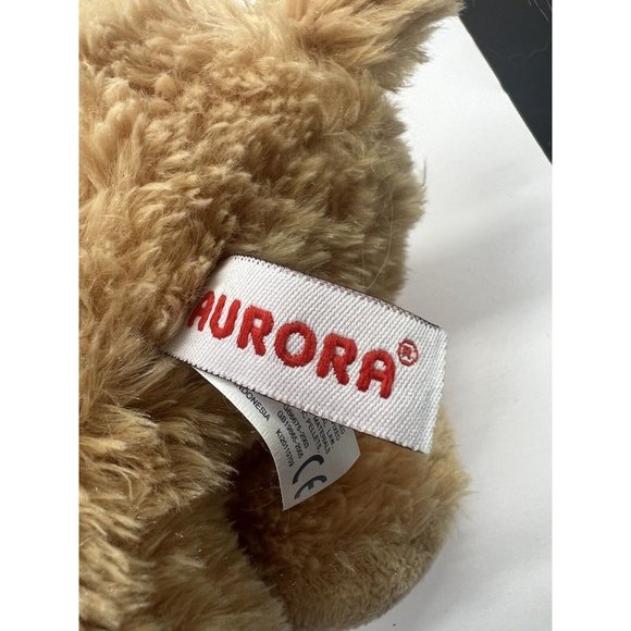 Aurora Lion Stuffed Animal Plush Toy 10 Inch Large Sad Sleepy Eyes Floppy Soft - Picture 8 of 11